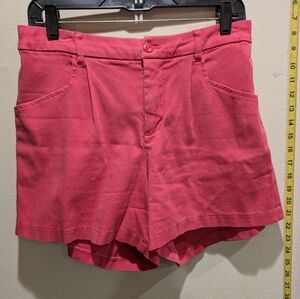 Liverpool High Waist Pink Shorts Size 10/30
